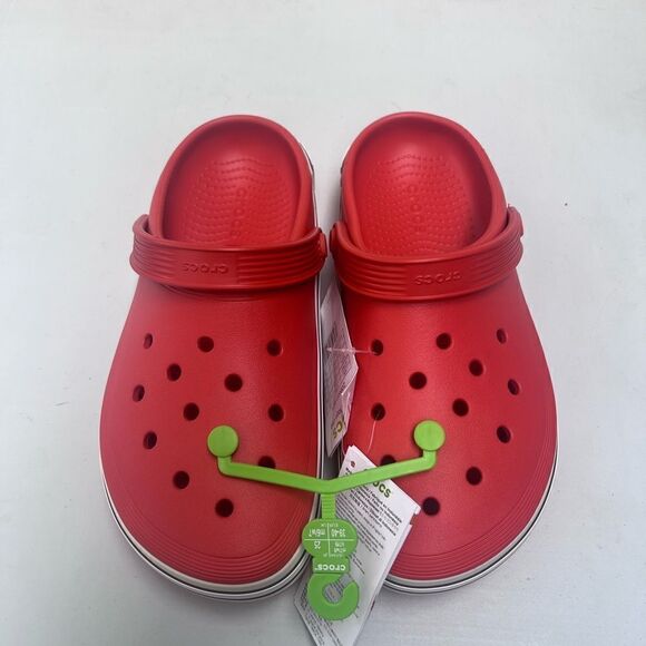 Crocs OFF COURT LOGO CLOG Tomato color,New main image 6